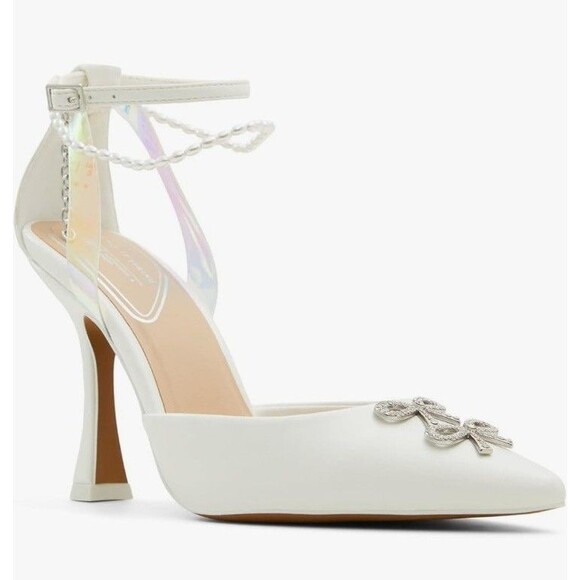 NEW! Women's Call It Spring White High Heel Pumps, Size 10 - Picture 1 of 12